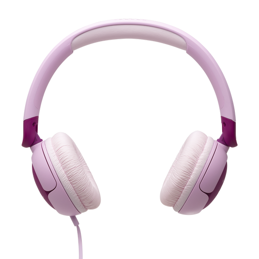 JBL Junior 320 - Purple - Wired on-ear kids headphones - Front image number null